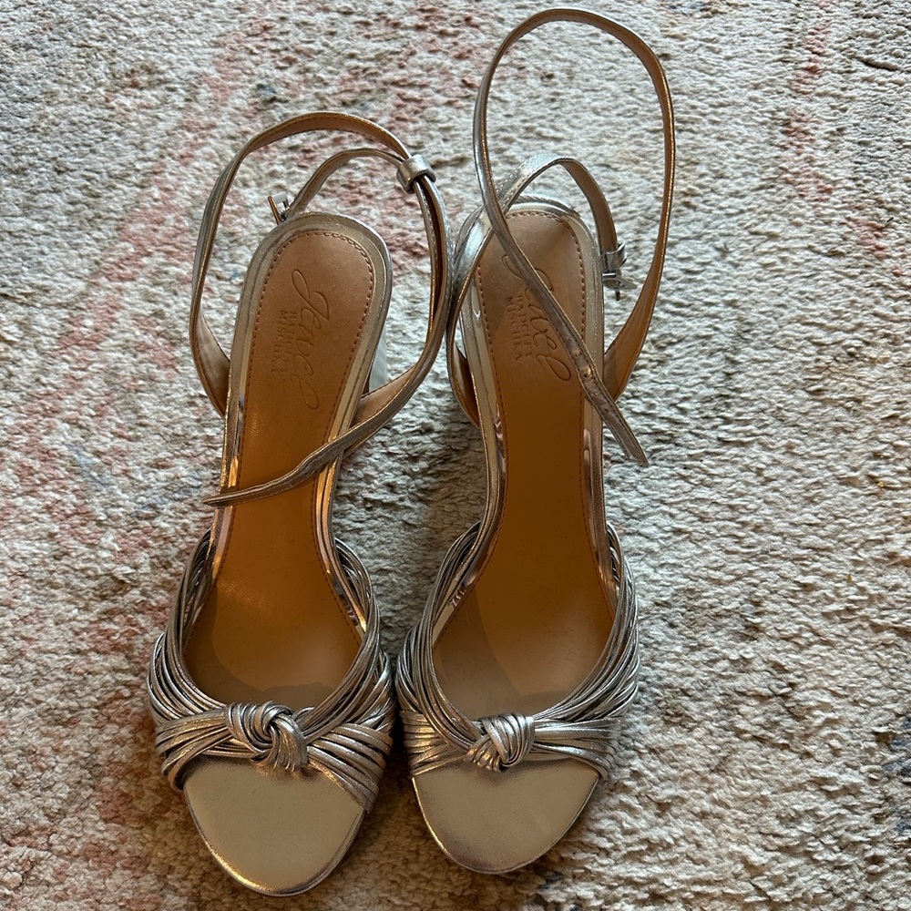 Jewel Badgley Mischka Christen Evening Sandals